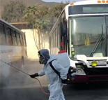 Desinfección de Buses